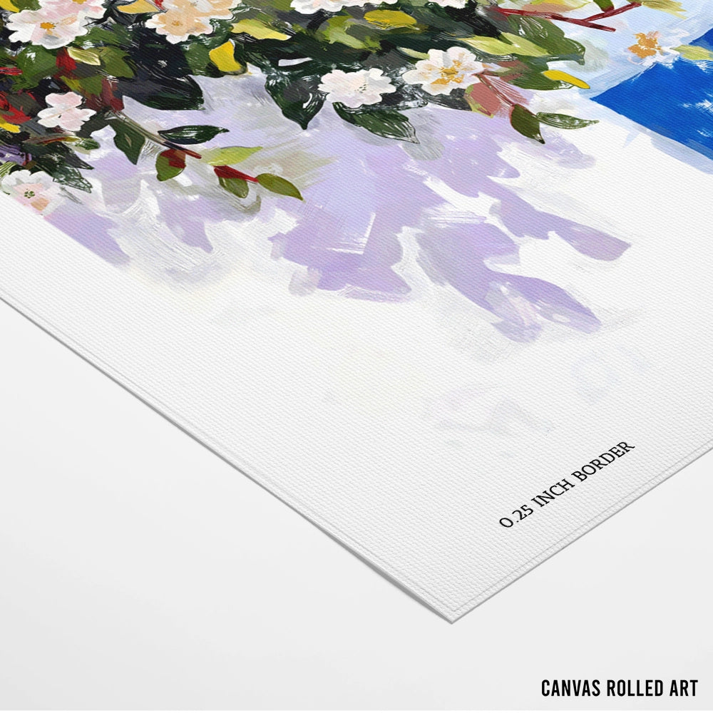 Where The Blossoms Meet The Sea Botanical Art Prints - XS / Matte Paper / Rolled Art - Nook At You