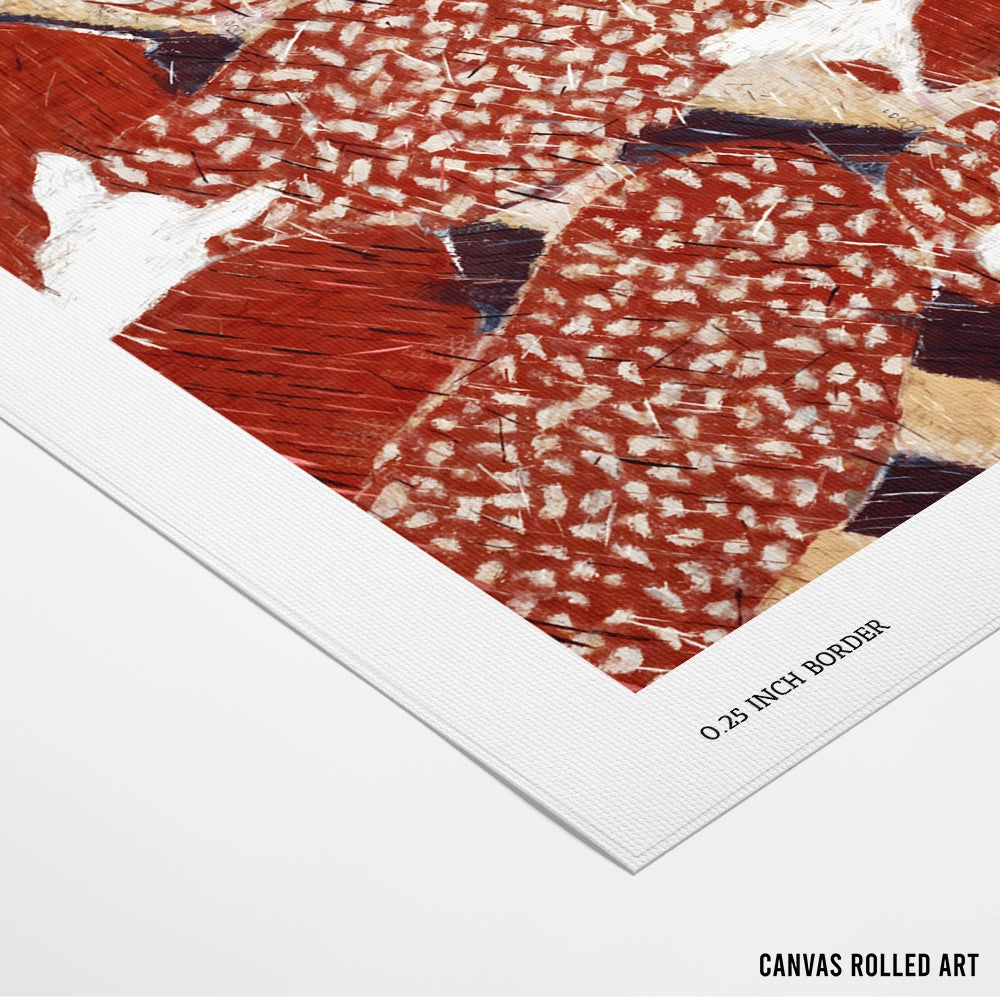 Ruminant Study Abstract Canvas Poster - XS / Matte Paper / Rolled Art - Nook At You