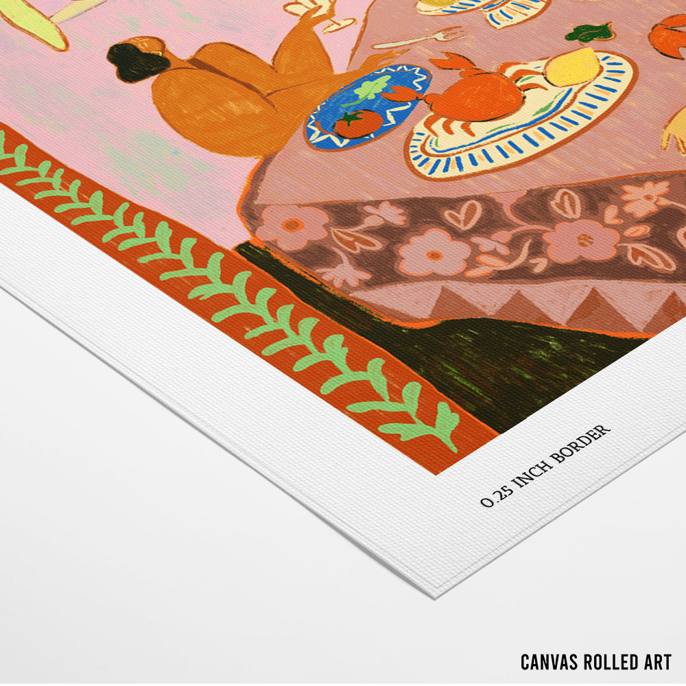 Luncheon with the Ladies Boho Art - XS / Matte Paper / Rolled Art - Nook At You