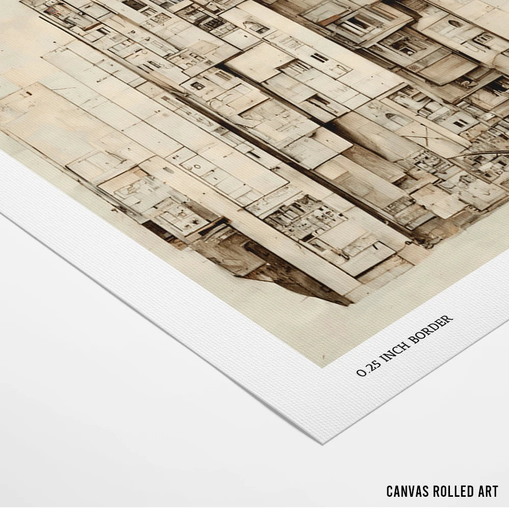 The City - XS / Matte Paper / Rolled Art - Nook At You