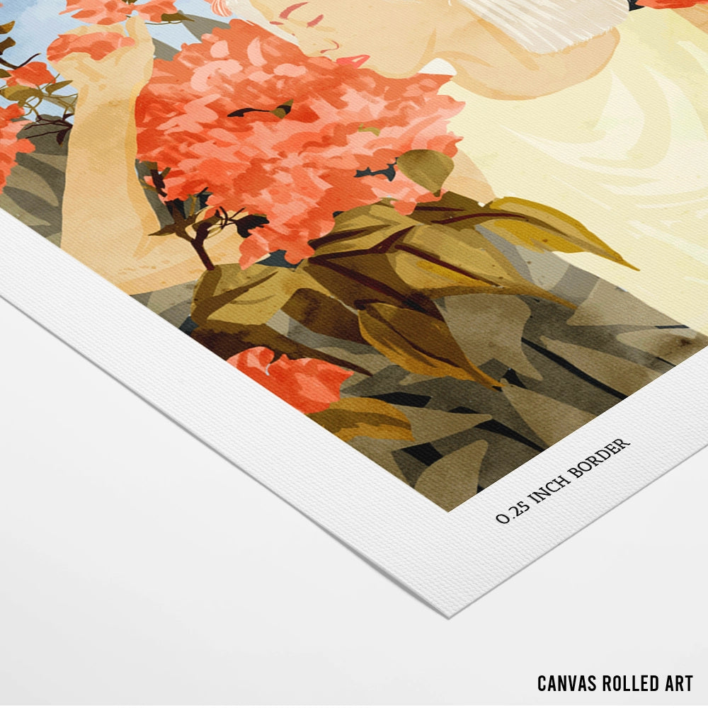 Summer Soul Women Illustration Art Poster - XS / Matte Paper / Rolled Art - Nook At You