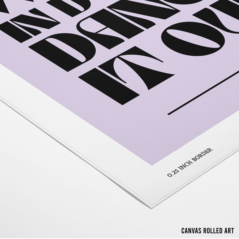 Dance Away Doubts Wall Art Poster - XS / Matte Paper / Rolled Art - Nook At You