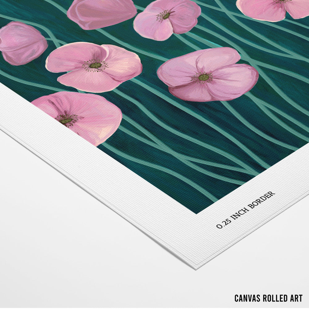 Whimsical Blossoms Wall Art Poster - XS / Matte Paper / Rolled Art - Nook At You