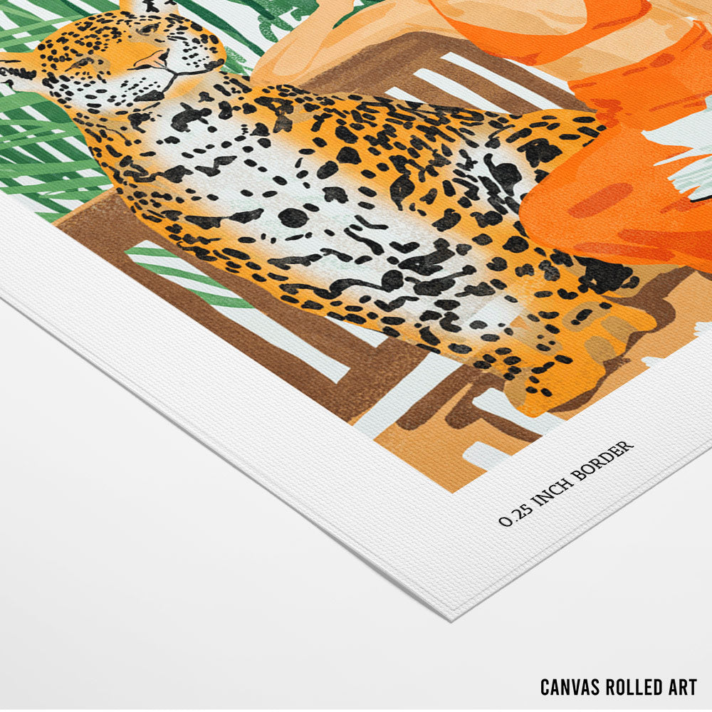 Jungle Vacay II  Botanical Art Poster - XS / Matte Paper / Rolled Art - Nook At You