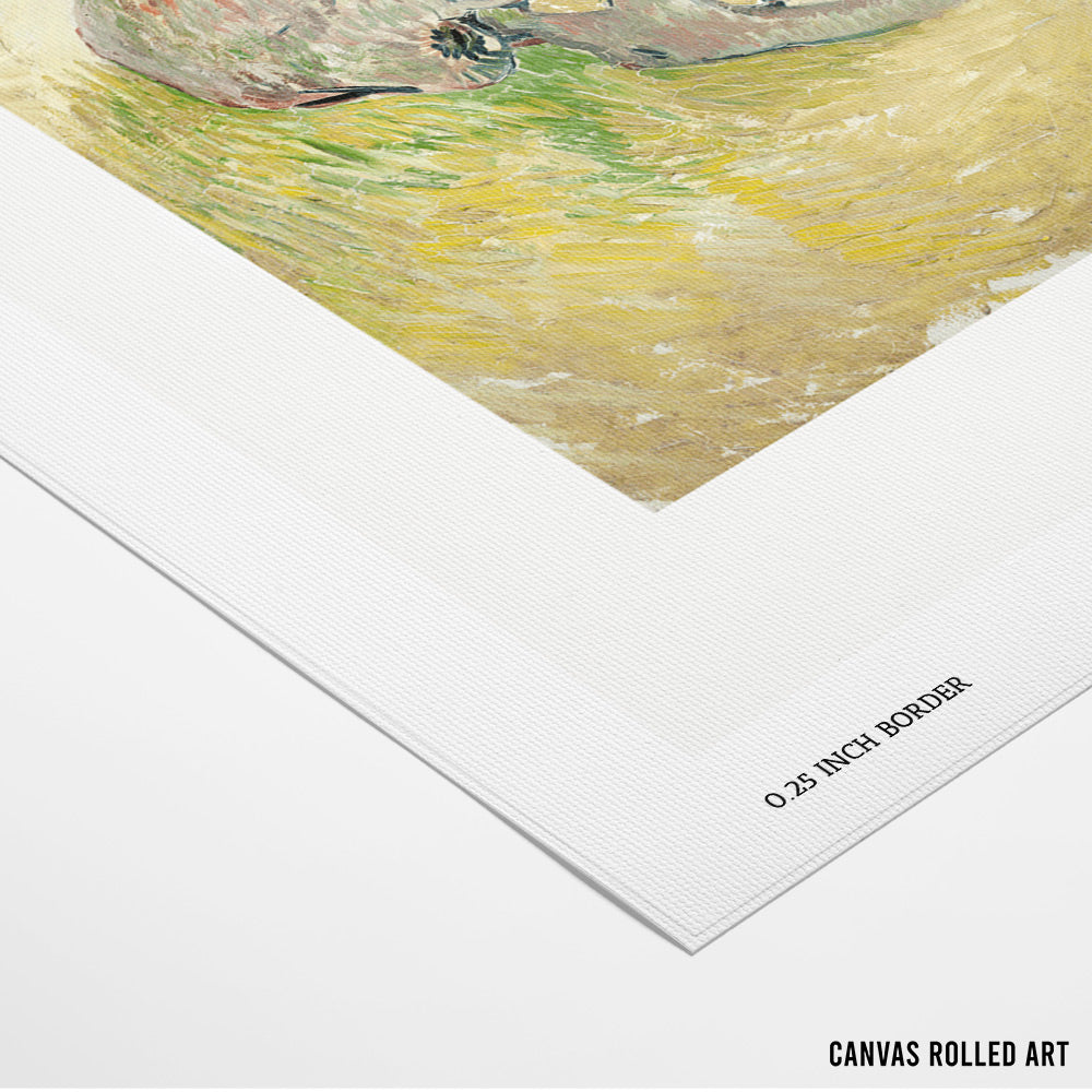 Van Gogh - Skull (1887) Wall Art Poster - XS / Matte Paper / Rolled Art - Nook At You