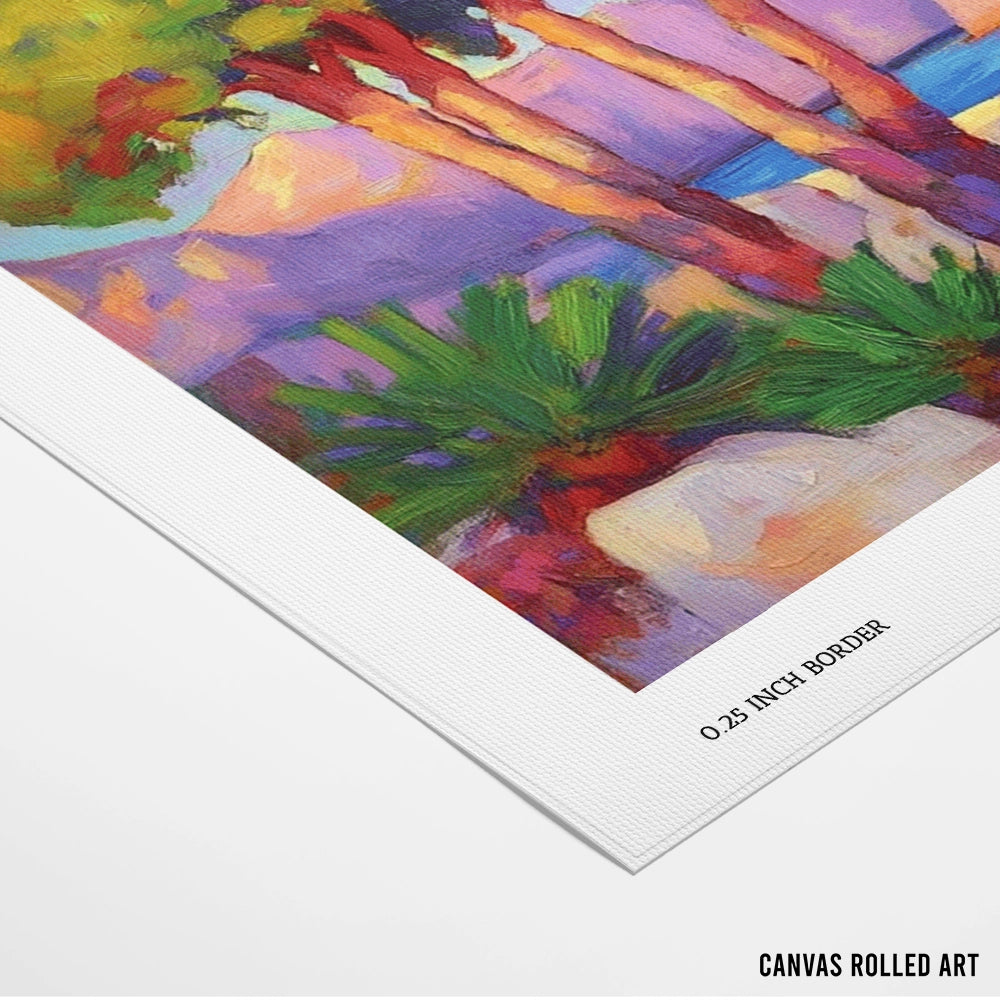 Three Trees By the Sea Landscape Wall Decor - XS / Matte Paper / Rolled Art - Nook At You