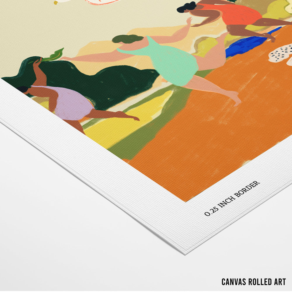 Run - 5XL / Canvas / Rolled Art - Nook At You