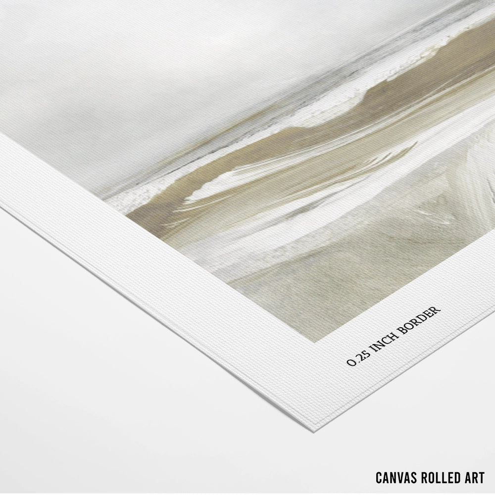 Sea Air Abstract Wall Art Painting - XS / Matte Paper / Rolled Art - Nook At You