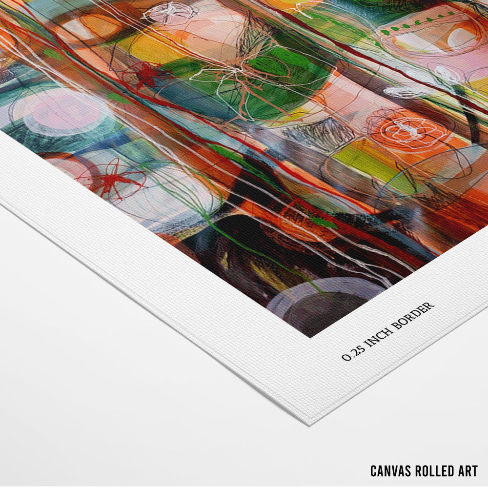Vibrant Whimsy Wall Art Poster - XS / Matte Paper / Rolled Art - Nook At You
