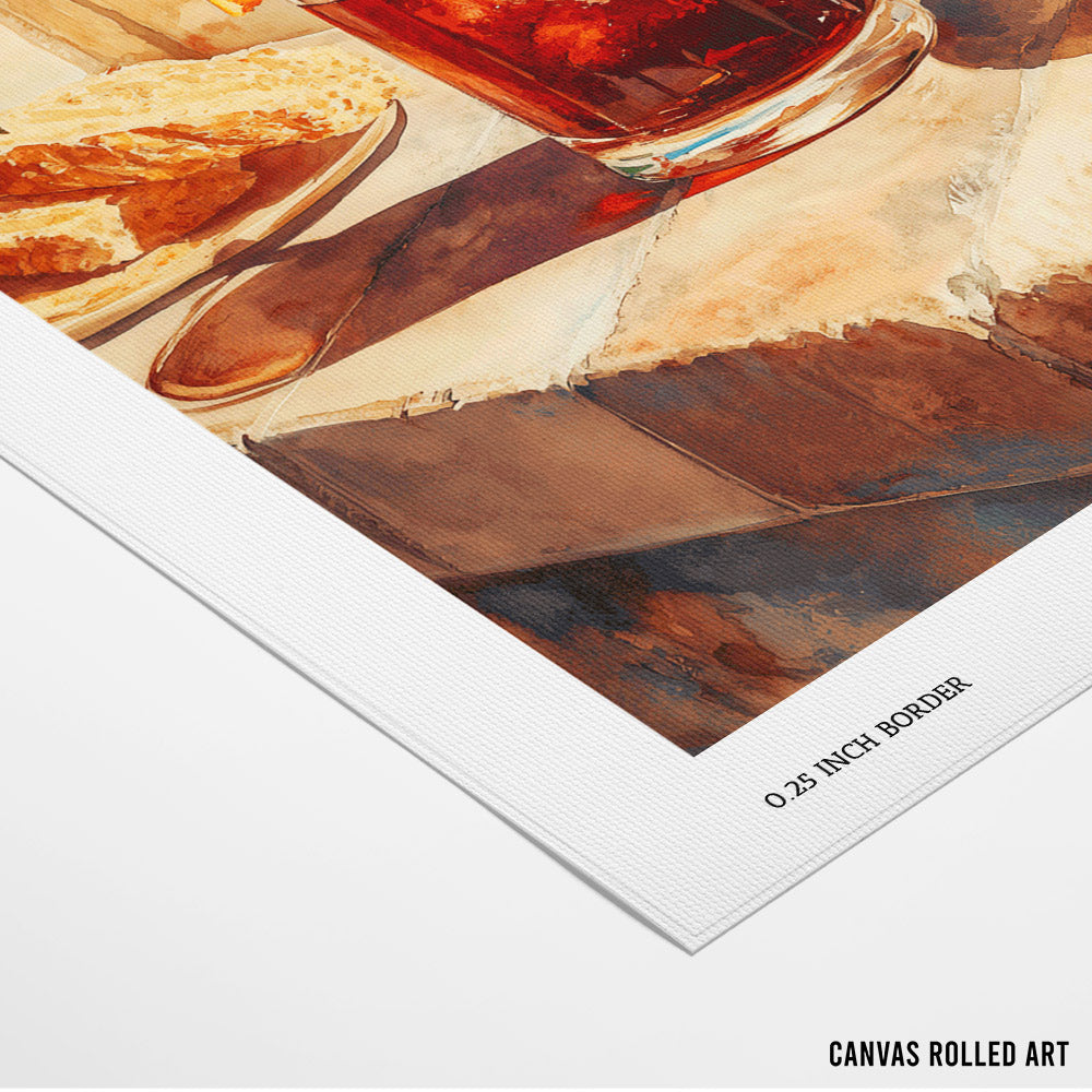Sunlit Sips Dining Room Wall Art - XS / Matte Paper / Rolled Art - Nook At You