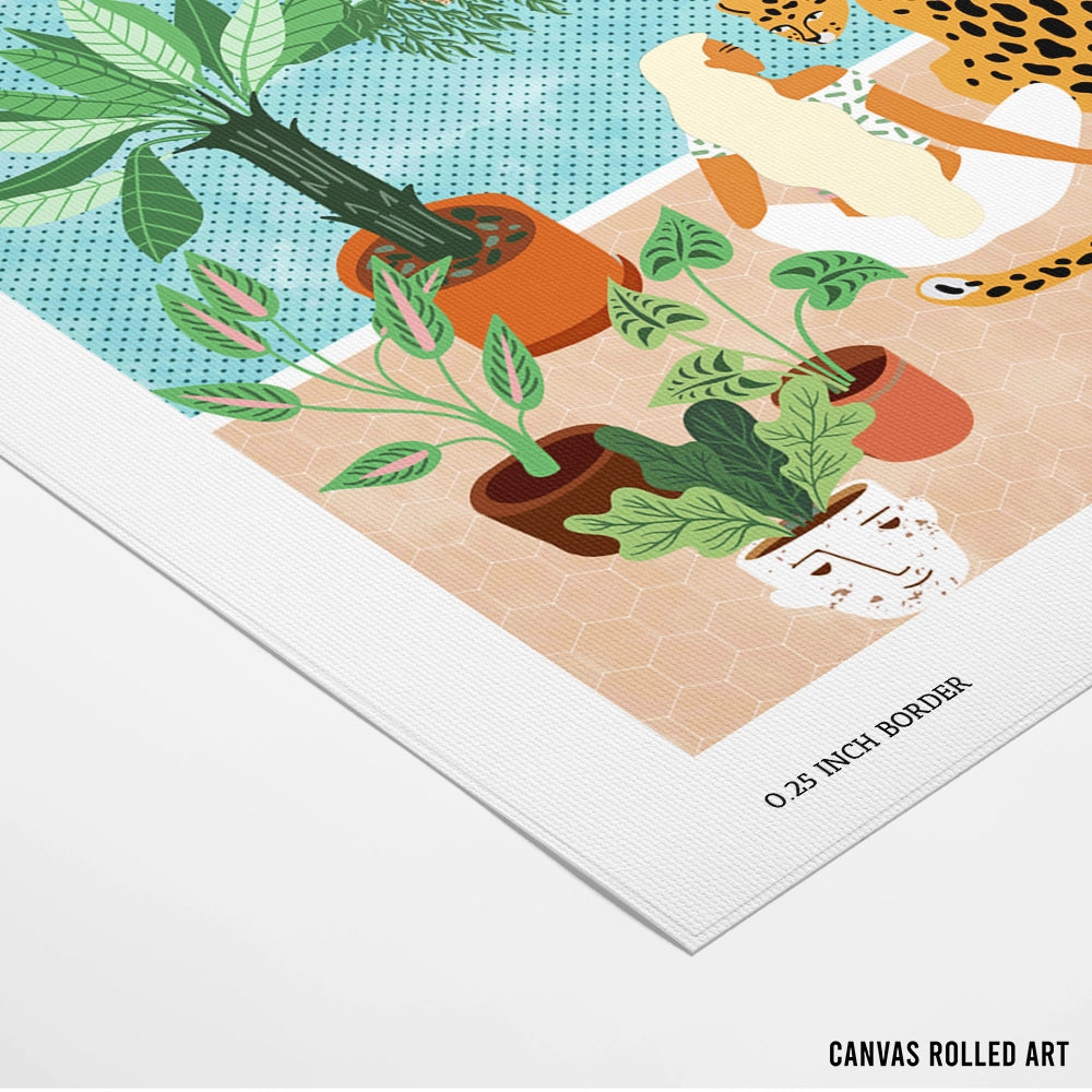 Urban Jungle Boho Art Design - XS / Matte Paper / Rolled Art - Nook At You