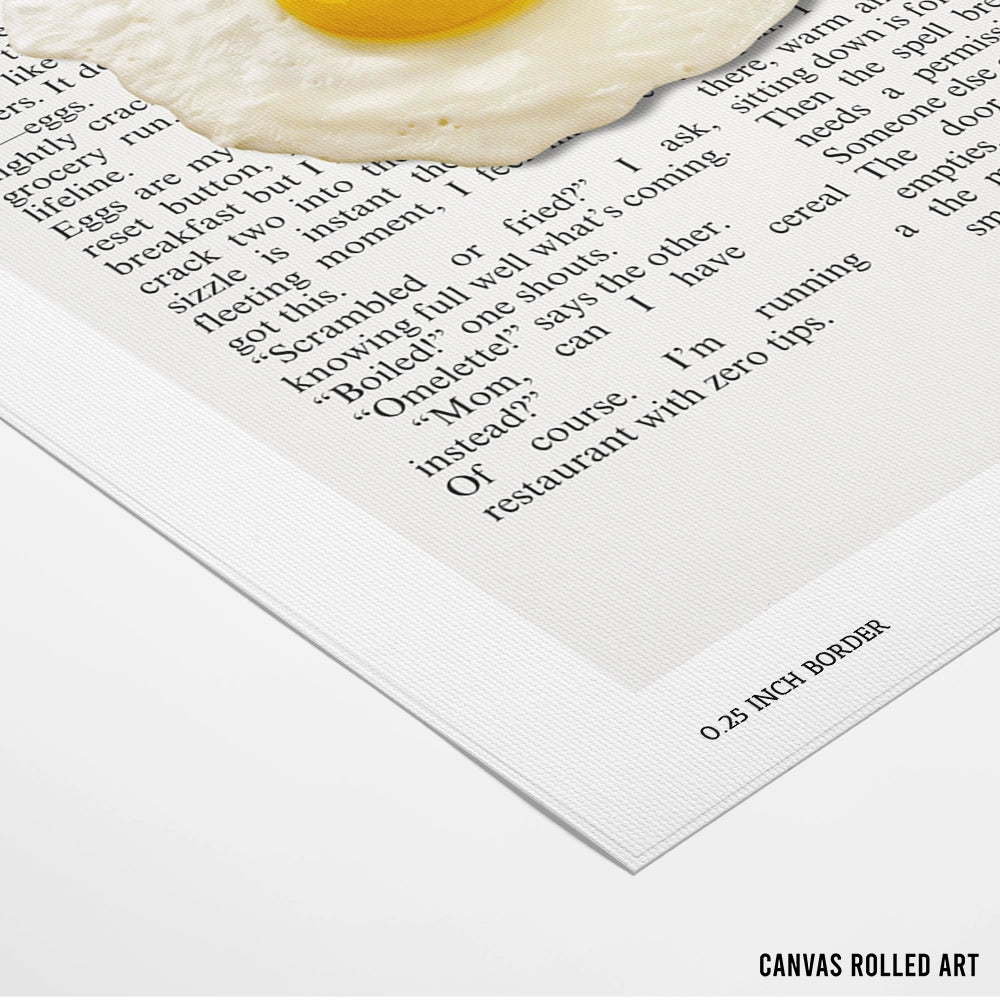 Eggspectations Dining Room Painting - XS / Matte Paper / Rolled Art - Nook At You