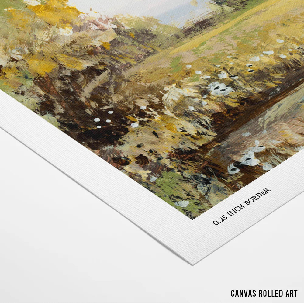 Time Passes Landscape Art Poster - XS / Matte Paper / Rolled Art - Nook At You