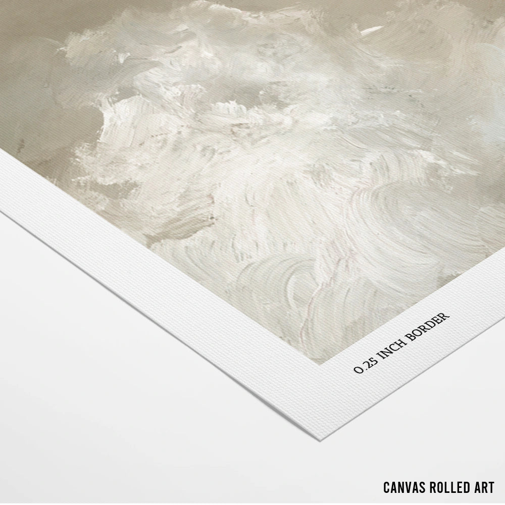 Floaty Modern Abstract Wall Art - XS / Matte Paper / Rolled Art - Nook At You