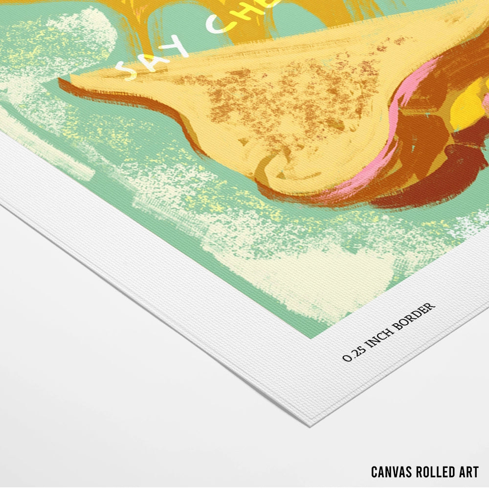 Melted Cheese Sandwiches Dining Room Wall Art - XS / Matte Paper / Rolled Art - Nook At You