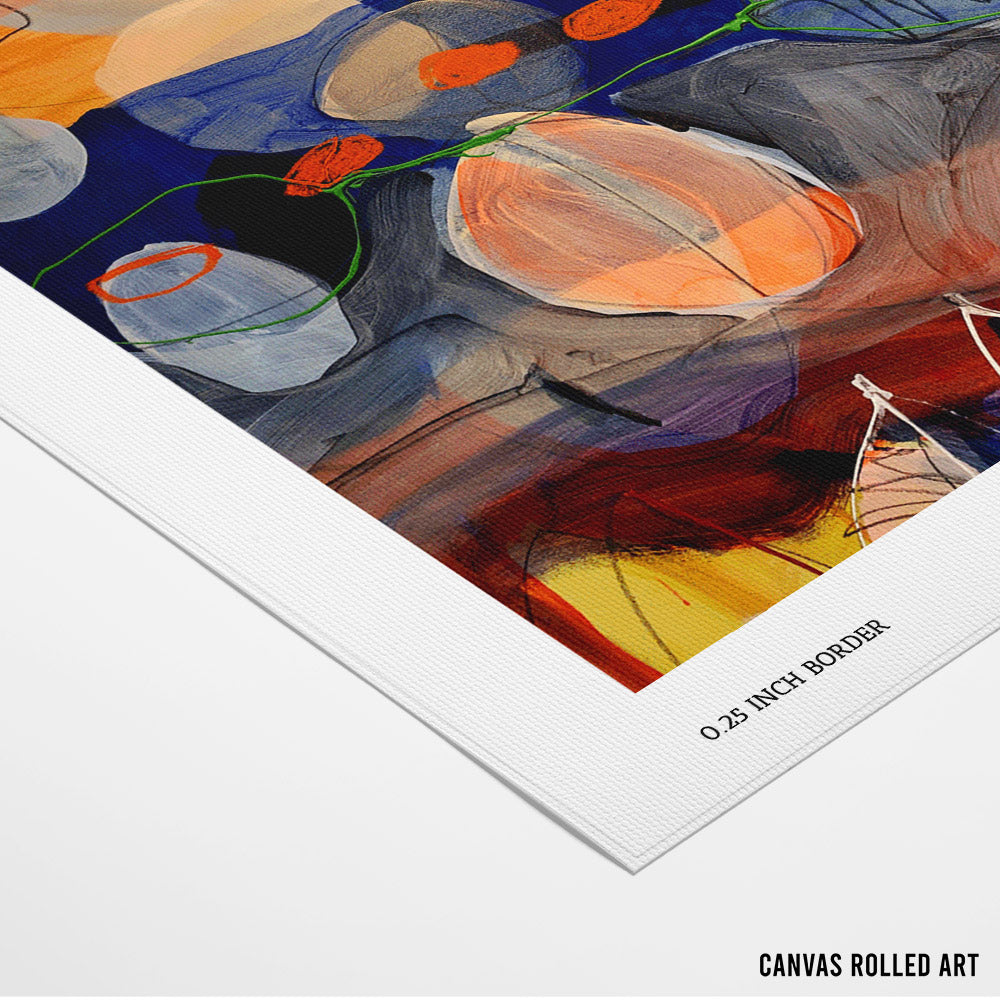 Dear Diary IV Abstract Art - XS / Matte Paper / Rolled Art - Nook At You