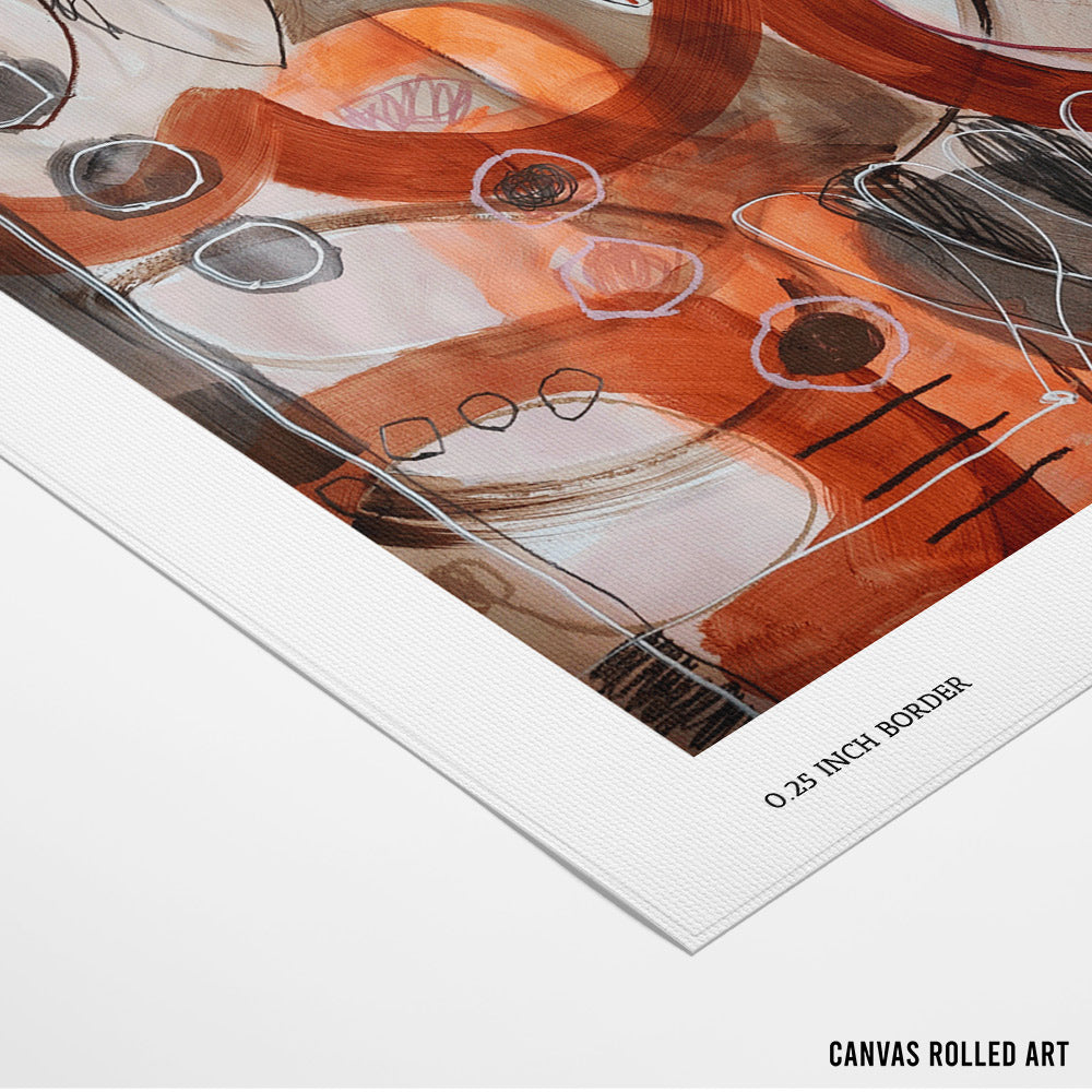 Autumn Flowers Aesthetic Wall Art - XS / Matte Paper / Rolled Art - Nook At You