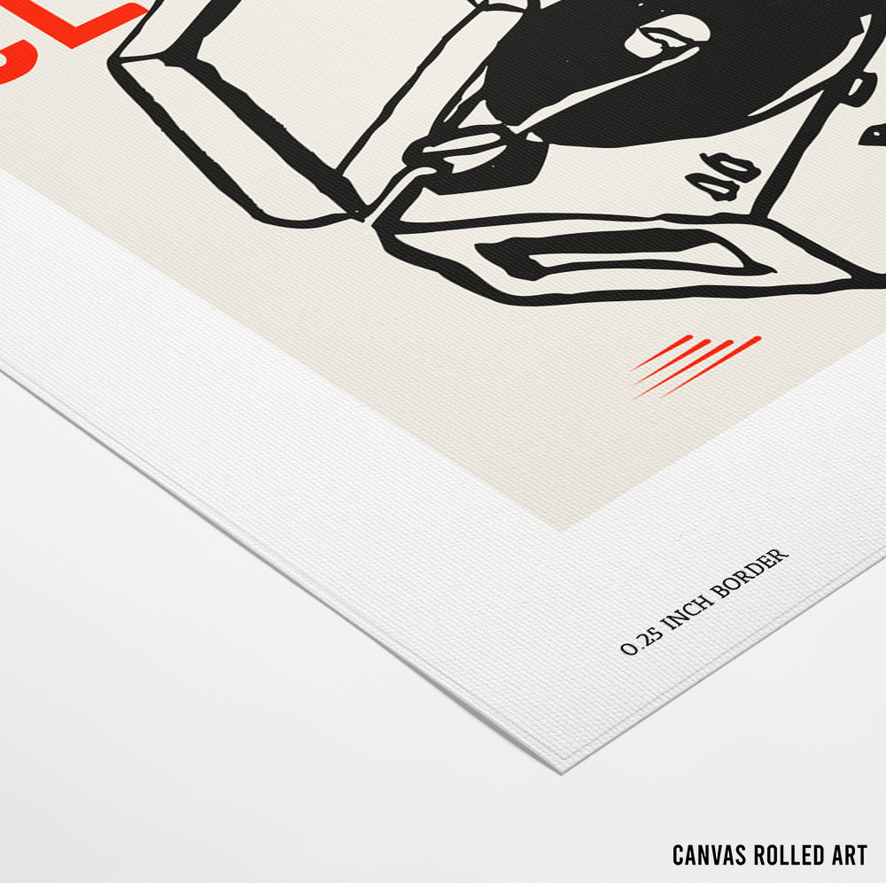 Vinyl Club Wall Art - XS / Matte Paper / Rolled Art - Nook At You