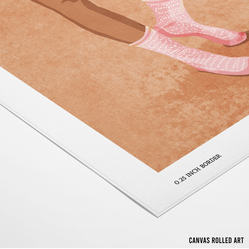 Wine and socks Wall Art Poster - XS / Matte Paper / Rolled Art - Nook At You