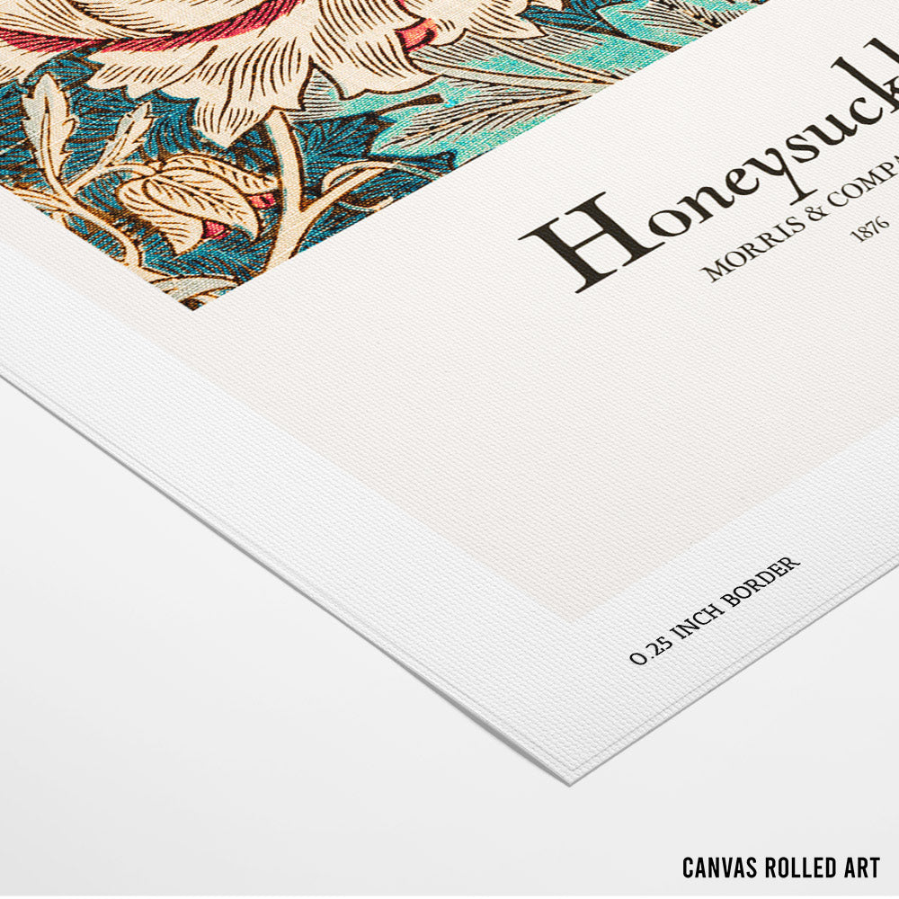 William Morris - Honeysuckle Wall Art Poster - XS / Matte Paper / Rolled Art - Nook At You