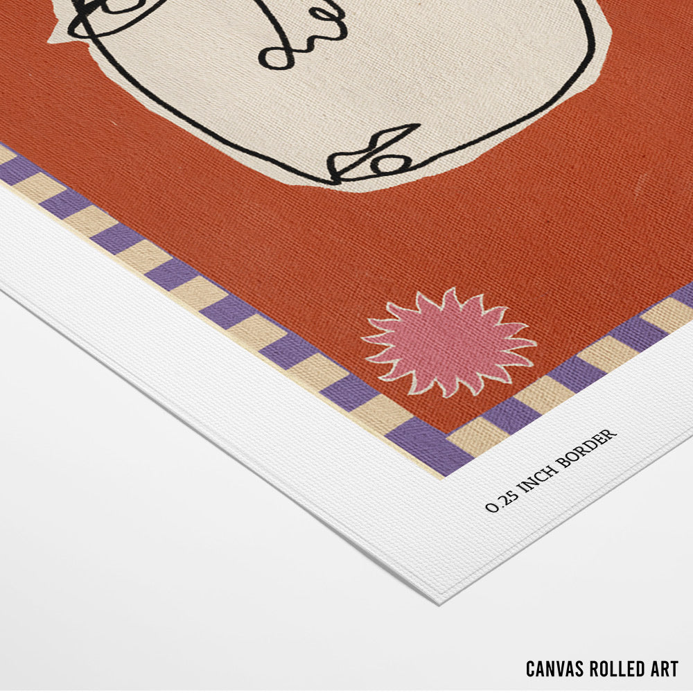 Lines of Wonder Boho Art - XS / Matte Paper / Rolled Art - Nook At You