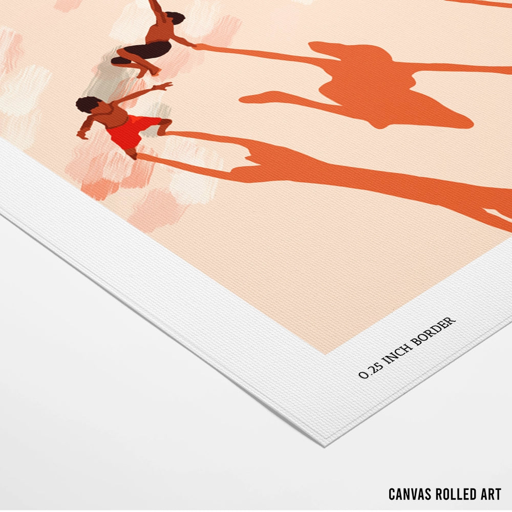 Free Spirits Modern Landscape Wall Art - XS / Matte Paper / Rolled Art - Nook At You