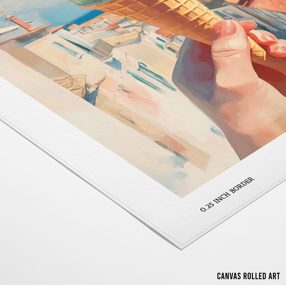 Gelato Art print - XS / Matte Paper / Rolled Art - Nook At You