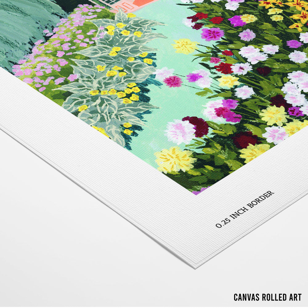 In Bloom Landscape Wall Art - XS / Matte Paper / Rolled Art - Nook At You