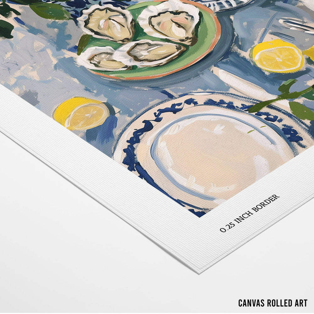 Sunday Table Wall Art Print - XS / Matte Paper / Rolled Art - Nook At You