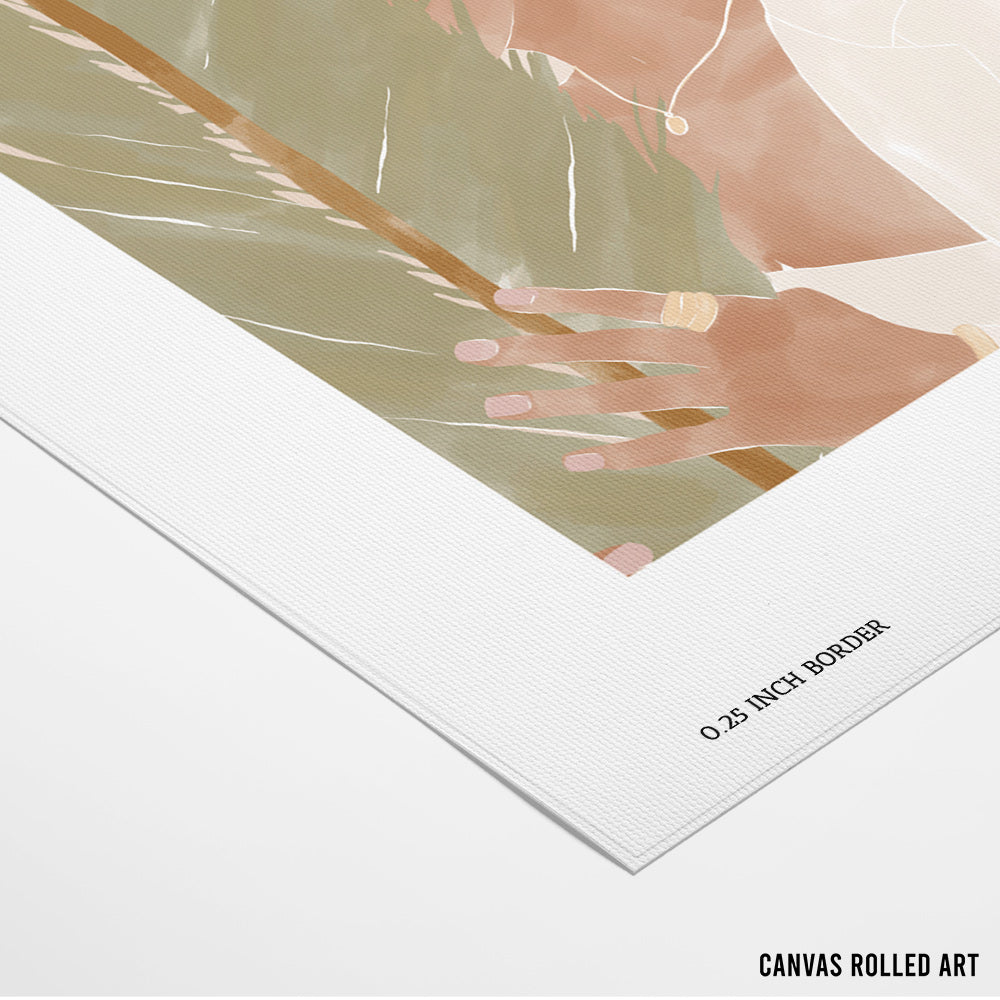 Quiet Mornings Canvas Print - XS / Matte Paper / Rolled Art - Nook At You