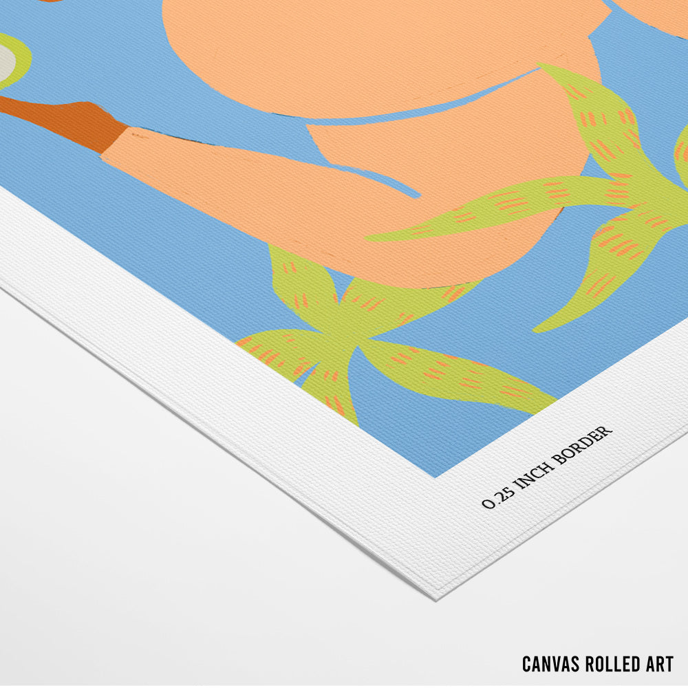 Fruitful Dance Canvas Print - 5XL / Canvas / Rolled Art - Nook At You