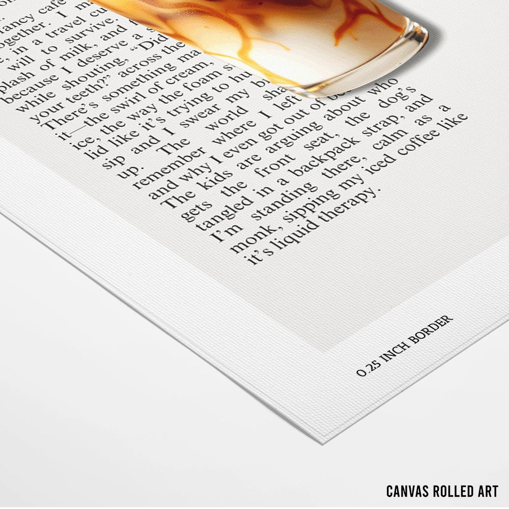 Caffeinated Survival Dining Room Wall Art Print - XS / Matte Paper / Rolled Art - Nook At You