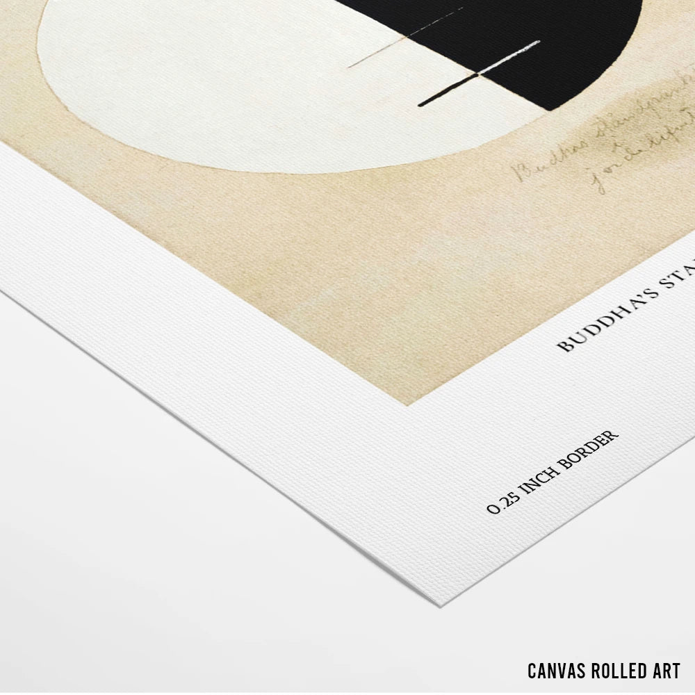 Hilma Af Klint - Buddhas Standpoint In Early Life Living Room Exhibition Poster - XS / Matte Paper / Rolled Art - Nook At You