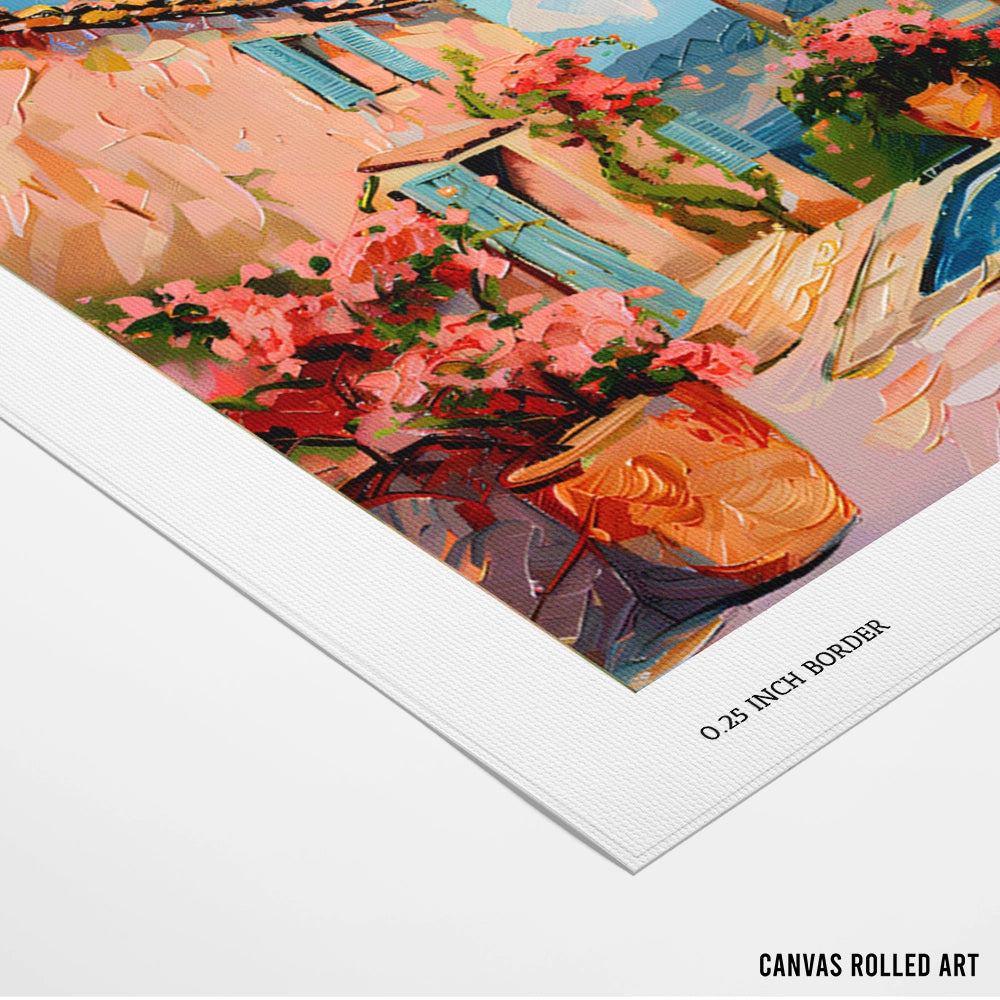 Picturesque Villa Landscape Painting - XS / Matte Paper / Rolled Art - Nook At You