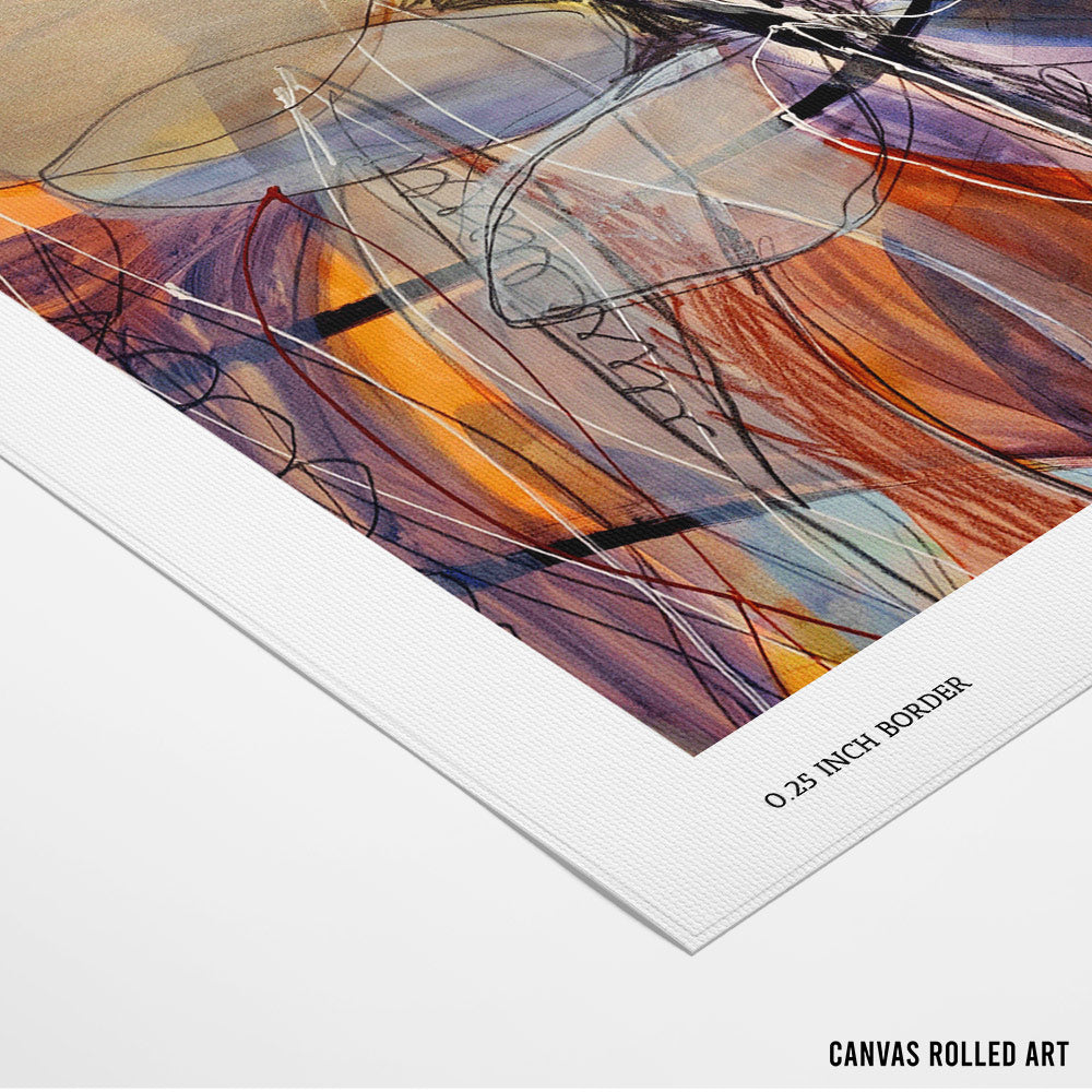 Dear Diary III Abstract Wall Art - XS / Matte Paper / Rolled Art - Nook At You