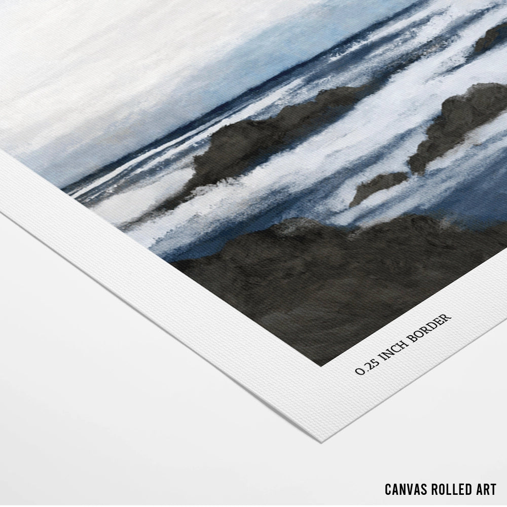 Cote Landscape Wall Art Painting - XS / Matte Paper / Rolled Art - Nook At You