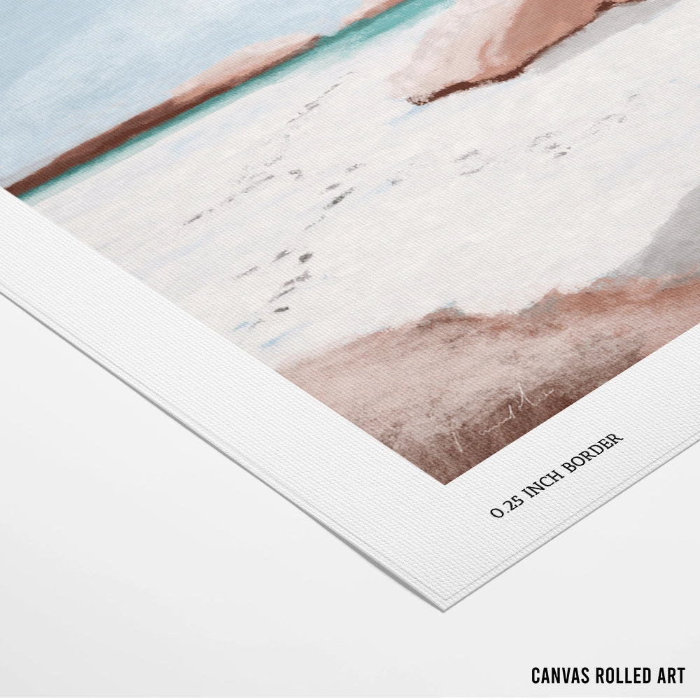 Litore Landscape Artwork - XS / Matte Paper / Rolled Art - Nook At You