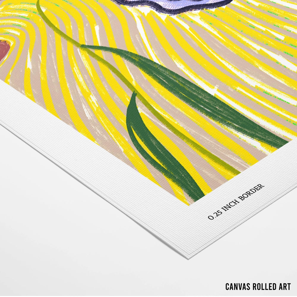 Blossom Elegance Modern Women Illustration Art - XS / Matte Paper / Rolled Art - Nook At You