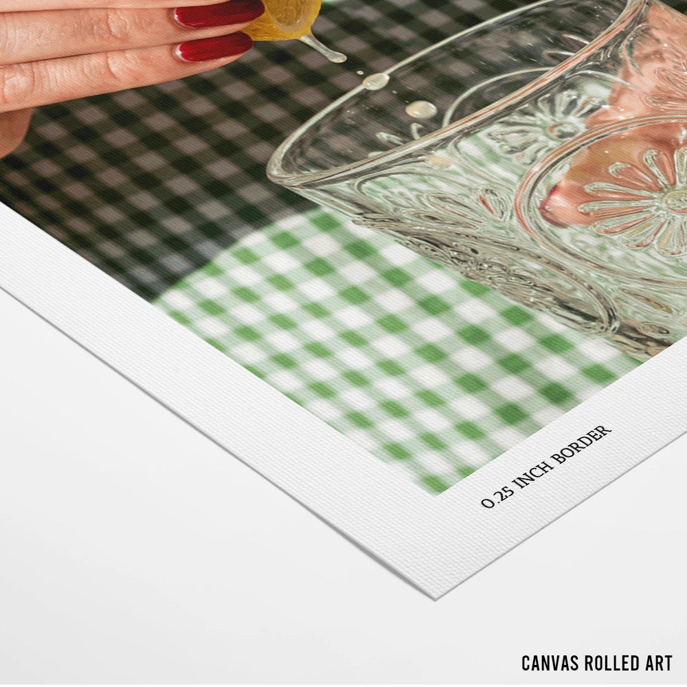Citrus Squeeze Refresh Photography Wall Art - XS / Matte Paper / Rolled Art - Nook At You
