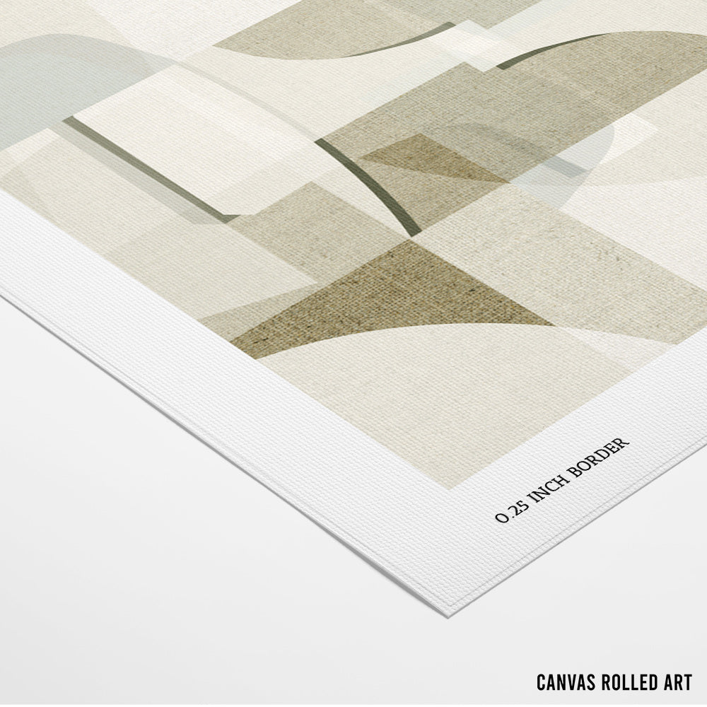 Neutral Curves 2 Bedroom Wall Art - XS / Matte Paper / Rolled Art - Nook At You
