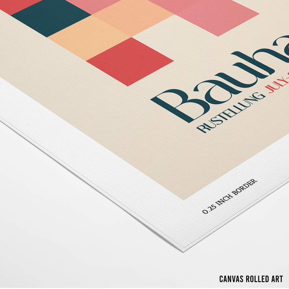 Bauhaus Geometry Wall Art Poster - XS / Matte Paper / Rolled Art - Nook At You
