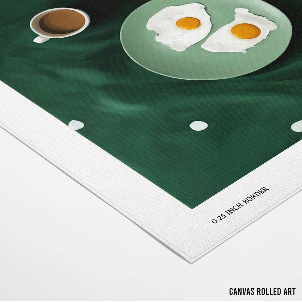 Sunny Side – Gourmet Wall Prints - XS / Matte Paper / Rolled Art - Nook At You