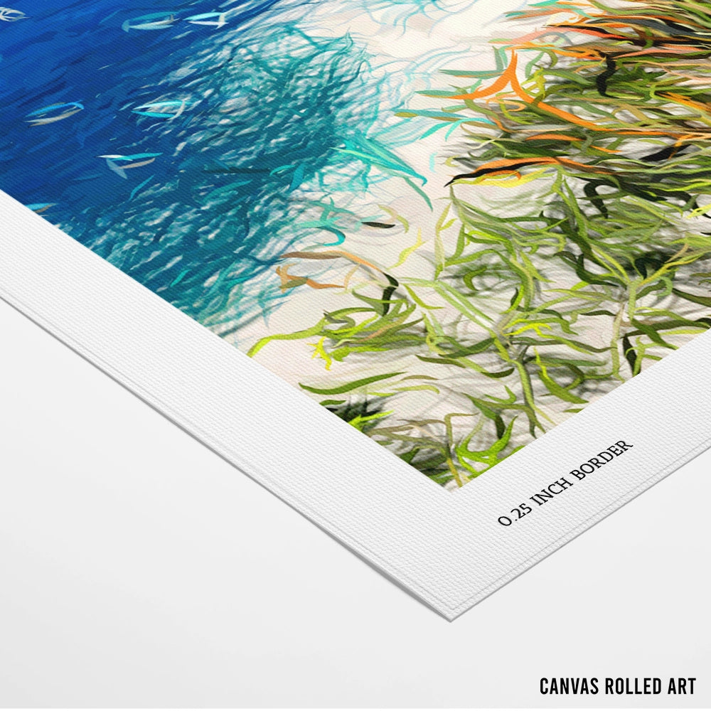 Harbor Winds Landscape Wall Art Print - XS / Matte Paper / Rolled Art - Nook At You