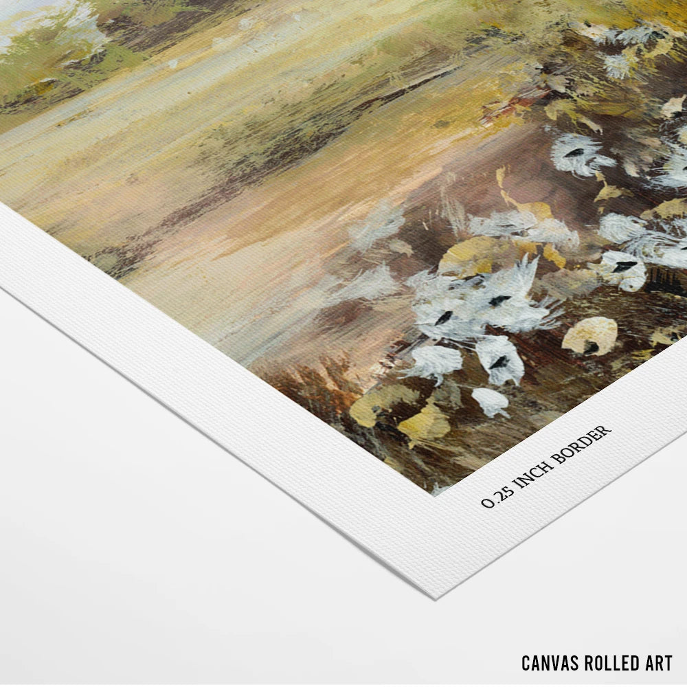Still Air Canvas Landscape Wall Art - XS / Matte Paper / Rolled Art - Nook At You