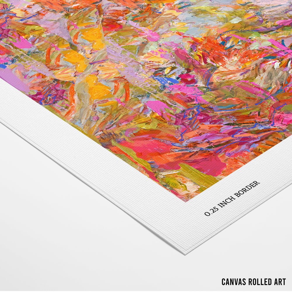 Vibrant Whispers Art Print - XS / Matte Paper / Rolled Art - Nook At You