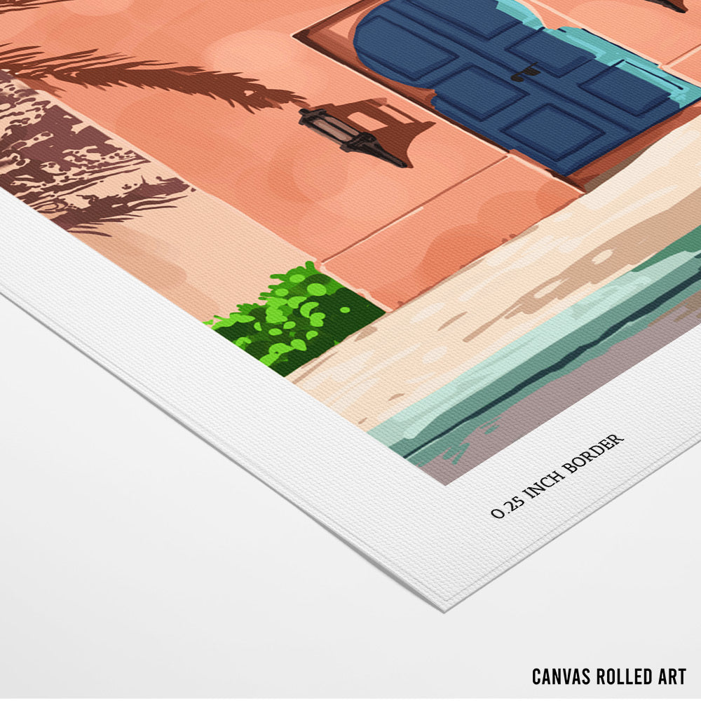 Medina Sun Bedroom Wall Art - XS / Matte Paper / Rolled Art - Nook At You