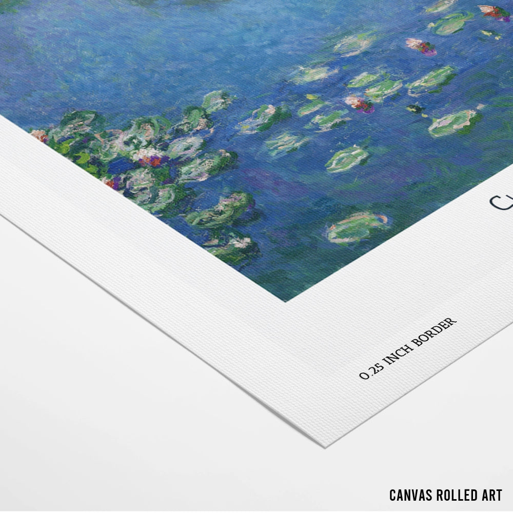 Monet - Water Lilies Exhibition Wall Art Print - XS / Matte Paper / Rolled Art - Nook At You