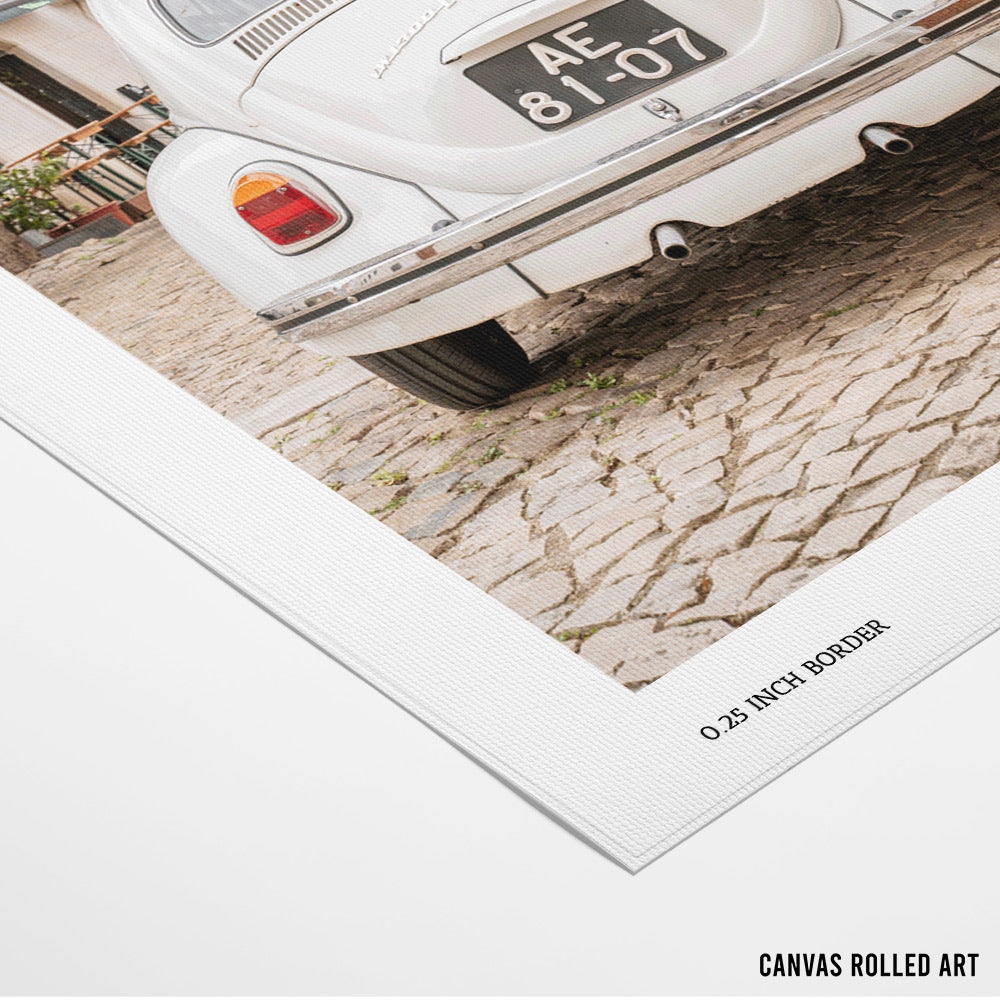 Driving Cascais Canvas Print - XS / Matte Paper / Rolled Art - Nook At You