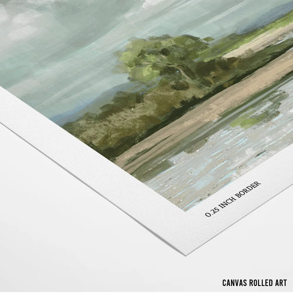 Serene Marsh Landscape Wall Art Poster - XS / Matte Paper / Rolled Art - Nook At You