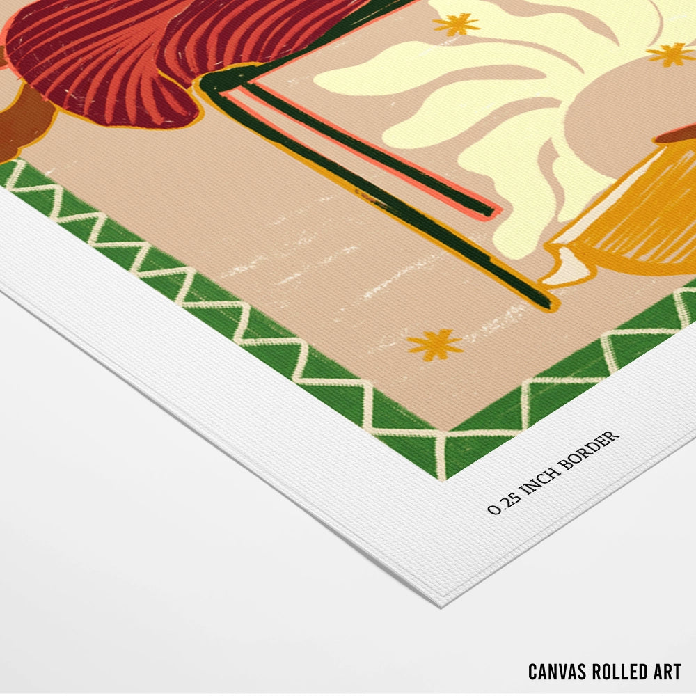 Is It Weekend Yet Playful Boho Art - XS / Matte Paper / Rolled Art - Nook At You